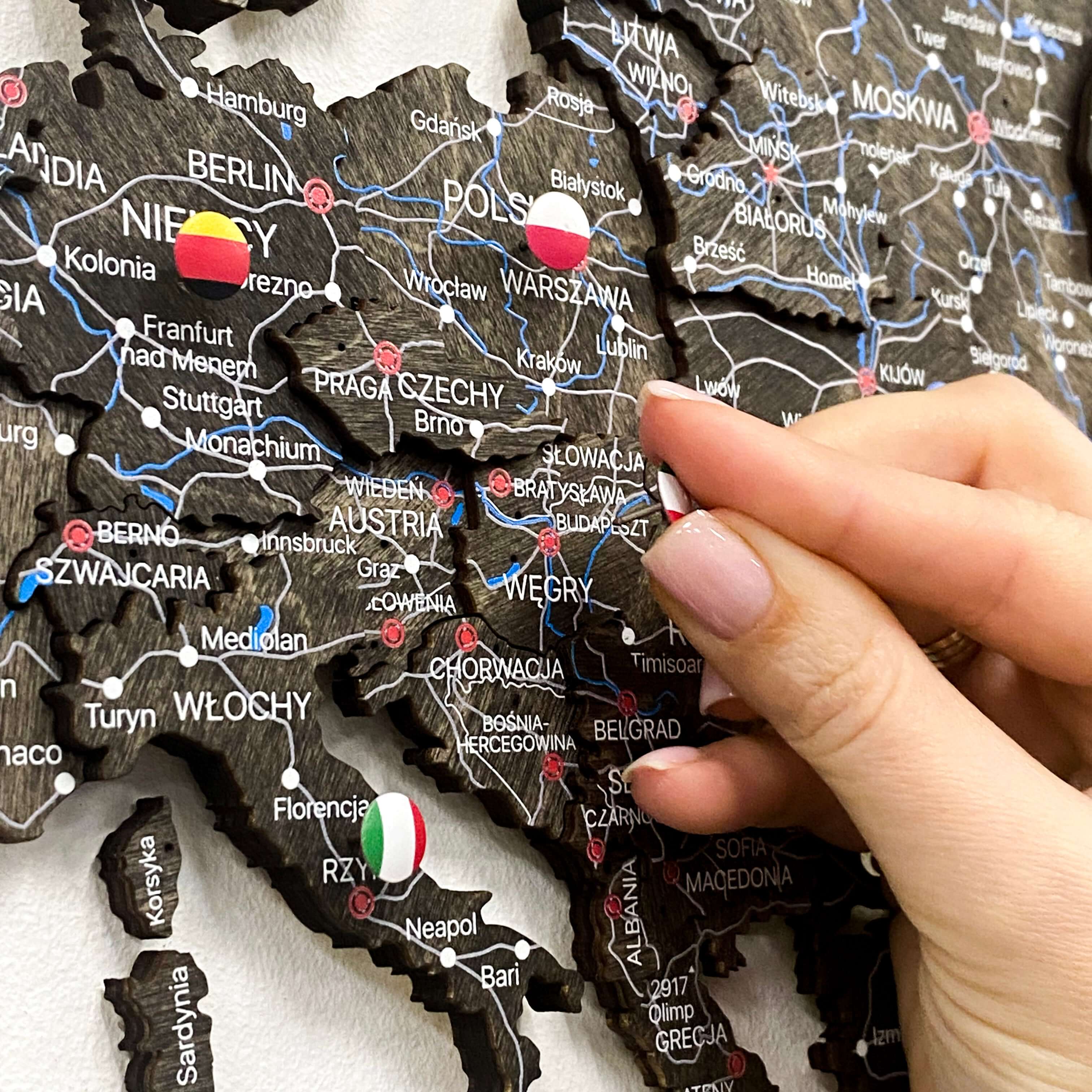 Narodowe flagi Państw